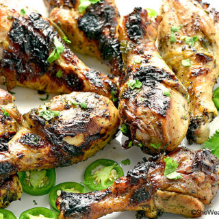 Honey Jalapeño Grilled Chicken Recipe from shewearsmanyhats.com